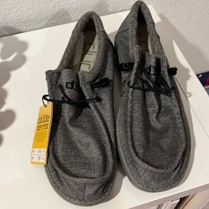 Men’s grey Hey Dudes